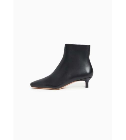 Marcella Leather Ankle Boot | Black
