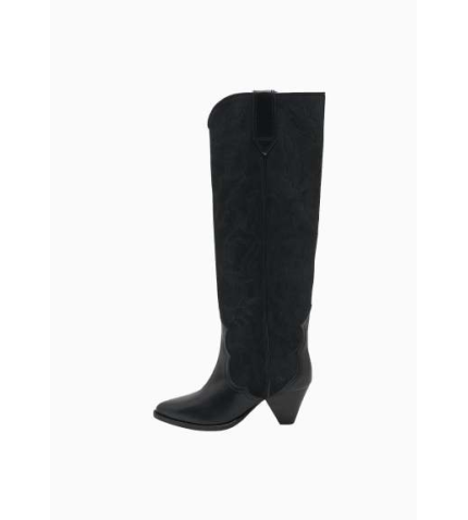 Liela Boot | Black/Faded Black