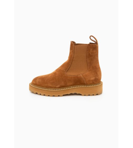 Alberone Chelsea Boot | Cognac Suede